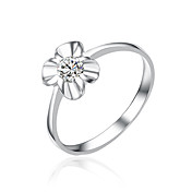 Fabulous Sterling Silver Cubic Zirconia Ring