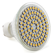 gu10 80x3528 SMD 3.5-220-250lm 4w 2800-3300K bianco caldo macchia lampadina led (220-240v)