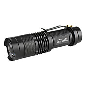 ultrafire mini 1-Modus Zoom Cree XR-E Q5 LED Taschenlampe (210lm, 1xAA)