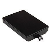Case de Disco Duro em Plástico 320GB para Xbox 360 Slim (Preto)