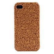 modello di legno caso grano duro per iPhone 4 e 4s (marrone)