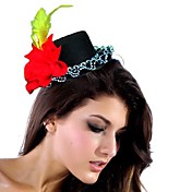 Elegant Nylon/Chiffon With Feather/Flower Women's Fascinators