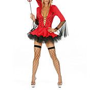 Sexy Devil Corset Dress Adult Demon Halloween Costume