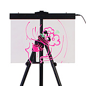 Cor Multi-2.4W LED Iluminado gravável menu Board Marker Board / Mensagem incluído (28 Modos de Luz / Cavalete não incluso)