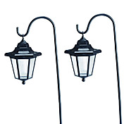 Set of 2 Singe Color  Solar Panel Lantern Lights Shepherd Lamps(CIS-A2063)
