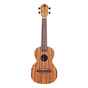 ELLA - (UK-11ZE) Sapelle Soprano Acoustic-Electric Ukulele mit Tasche