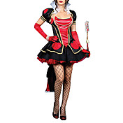 Robe Sexy Rouge française Pucelle princesse adulte de costume de Halloween