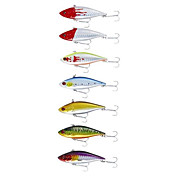 Durs appâts de pêche d'appâts de vibration 19G 76MM (7 Pcs / Pack)