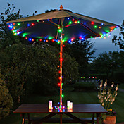 Solar 60-LED bunte Licht im Freien Fairy Lights Christmas Dekoration Lampen