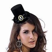 Unique PVC/Nylon With Button Women's Fascinators (More Colors)