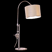 Tela Comtemporary lámpara de mesa con soporte Curvar