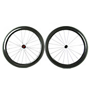 Supernova - 700C Toray T700 Carbon Tubular wielset (60mm, 1420 J-bend sprak)