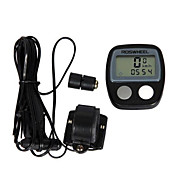 roswheel lcd wasserdichte 14 Funktionen Fahrradcomputer Fahrradtacho (schwarz)