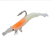 Soft fiske lokke Shrimp Bait 5G 65mm (2 stk / pakke)