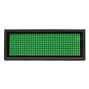 75mW Verde LED Mini Cartão conhecido Board / LED com bateria modos multi Alimentado