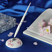 smuk resin sakura bryllup gæst pen sæt