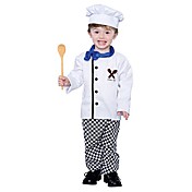 Child White Chef Costume (2-4 YRS)