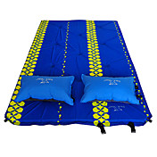 Camping Outdoor Waterproof Inflated Sponge Sleeping Mat 2 persons