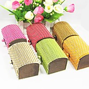 bambú clásica y la caja a favor madera - conjunto de 12 (más colores)