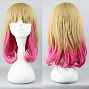 Lolita Wig Inspired by Flaxen and Pink Mixed Color 45cm Sweet