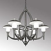 Modern LED Pendant Lights with 18 LEDs Chrome Finished