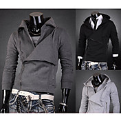 mænds fleece lynlåse hoodie jakke