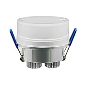 3W 240-270LM 3000-3500K теплый белый свет цилиндрического кристалла Светодиодные лампы Потолочные (110-240V)