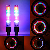 Luz LED com 8 Modos para Roda de Bicicleta, Motocicleta (2pçs)