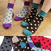 meias polka dots senhora