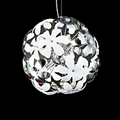 40W E14 Stainless Steel and Metal Pendant Light with 3 Lights
