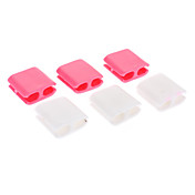Cordon Cable Clip Winder Organisateur (6-pack, couleurs assorties)