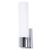 6W LED Moderna Contemporânea da parede Luz cromo terminado