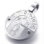 constellatie hanger voor mannen en vrouwen (gratis ketting) (3,2 * 2,2 * 0,6 cm)