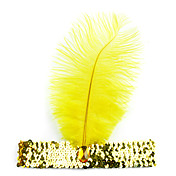 Giallo indiano Leather Style Halloween Archetto (1 pezzo)