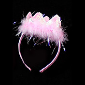 Pink Crown Halloween Headband (1 piece)
