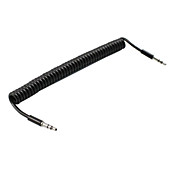 Im Fahrzeug eingebaute 3,5 mm Schnittstelle AUX Retractable Kabel für iPhone (1,5 m)
