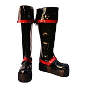 Cosplay Boots Inspired by D.Gray-man Kanda Yuu Ⅲ Black and Red VER.
