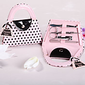 manicura de color rosa bolso kit favor de la boda