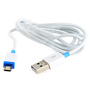 USB de carga y cable de datos para Samsung Galaxy S3 y otro teléfono móvil (colores surtidos, 100 cm de longitud)
