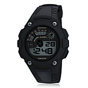 Männer multi-funktionale und Chronographen pu digitale automatische Armbanduhr