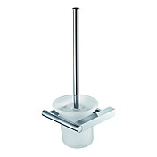 Contemporary Brass Chrome Finish Bathroom Accessories Toilet Brush Holder
