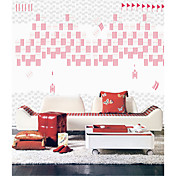 Pink Patterns Abstract Contemporary Graphics Nature Mural
