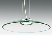 12W Moderne LED-Deckenleuchte verchromt