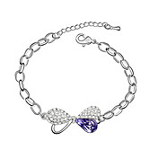 Unique Alloy With Crystal Women's Bracelet (More Colors)