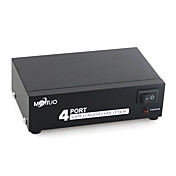 4 puertos RCA AV Splitter