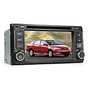 Pulgadas de coches reproductor de DVD para toyota 6.2 (bluetooth, GPS, iPod, RDS)