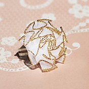 White Lace Flower Alloy Princess Lolita Ring