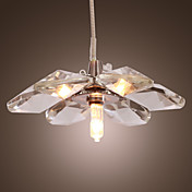 20w Pendelleuchte in Kristall floralen Form (g4 Glühlampe Sockel)