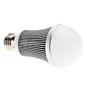 E27 7W 700-750LM 3000-3500K Warm White Light LED Ball Bulb (85-265V)