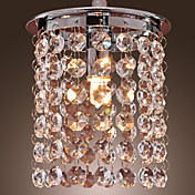 40w moderno, cristallo luce stile semplice pendente